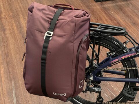 otinga Flip V3 Urban Aubergine Rot Fahrradtasche