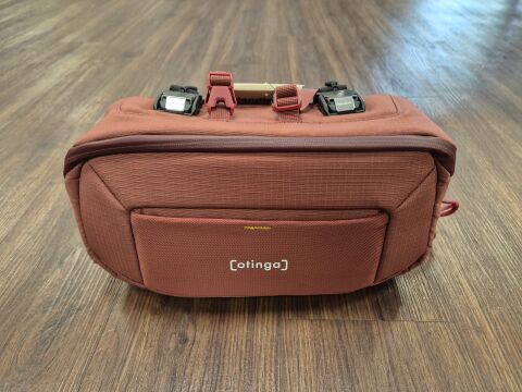 Handlebag Lenkertasche rost-rot