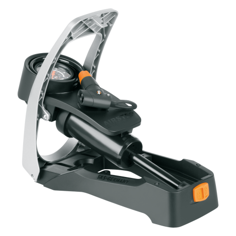 Airstep Ergonomische Fußpumpe mit Manometer - SQlab Approved