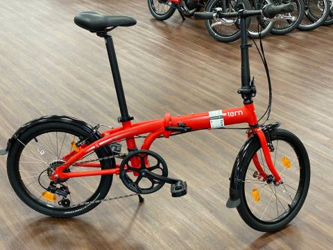 Tern Link B7 rot inkl Schutzblechset Restposten