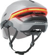 Abus HYP-E BL.ACE Smart Helm - Gleam Silver L / 57-61cm