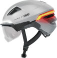 Abus HYP-E BL.ACE Smart Helm - Gleam Silver L / 57-61cm