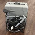 B&W Brompton Foldon Case Koffer Hartschale mit 4 Rollen 16 Zoll grau