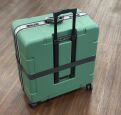 B&W Brompton Foldon Case Koffer Hartschale mit 4 Rollen 16 Zoll grün