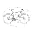 Bastille The Full Size Faltrad - Flat Bars 7-Gang Nexus