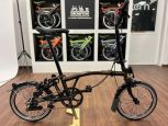 Brompton C Line 6 Gang Black Lacquer Hoher Lenker