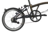 Brompton C Line 6 Gang Black Lacquer Hoher Lenker