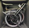 Brompton C Line 6 Gang Black Lacquer Hoher Lenker
