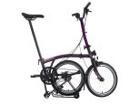 Brompton C Line 12-Gang Amethyst Lacquer Hoher Lenker