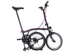 Brompton C Line 12-Gang Amethyst Lacquer Hoher Lenker
