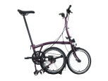 Brompton C Line 4-Gang Amethyst Lacquer M-Lenker