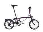 Brompton C Line 12-Gang Amethyst Lacquer Tiefer Lenker