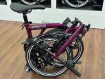 Brompton C Line 12-Gang Amethyst Lacquer Tiefer Lenker