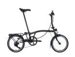 Brompton C Line 12-Gang Black Lacquer Tiefer Lenker
