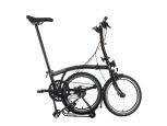 Brompton C Line 12-Gang Black Lacquer Tiefer Lenker