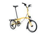 Brompton C Line 12-Gang Bumblebee Yellow Mittlerer Lenker