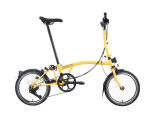 Brompton C Line 12-Gang Bumblebee Yellow Mittlerer Lenker