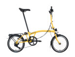 Brompton C Line 12-Gang Bumblebee Yellow Mittlerer Lenker