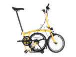 Brompton C Line 12-Gang Bumblebee Yellow Mittlerer Lenker