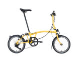 Brompton C Line 12-Gang Bumblebee Yellow Tiefer Lenker