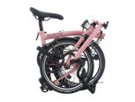 Brompton C Line 12-Gang Flamingo Pink Mittlerer Lenker