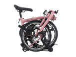 Brompton C Line 12-Gang Flamingo Pink Mittlerer Lenker