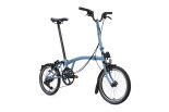 Brompton C Line 12-Gang Cloud Metallic H-Lenker