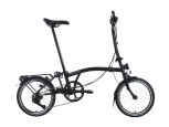 Brompton C Line 12-Gang Matt Black Hoher Lenker