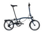 Brompton C Line 12-Gang Ocean Blue Hoher Lenker