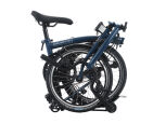 Brompton C Line 12-Gang Ocean Blue Mittlerer Lenker