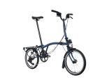 Brompton C Line 12-Gang Ocean Blue Mittlerer Lenker