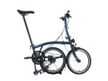 Brompton C Line 12-Gang Ocean Blue Tiefer Lenker
