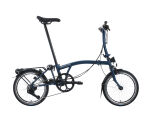 Brompton C Line 12-Gang Ocean Blue Tiefer Lenker
