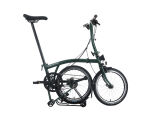 Brompton C Line 12-Gang Racing Green Tiefer Lenker