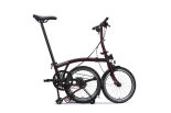 Brompton C Line 12-Gang Red Plum S-Lenker