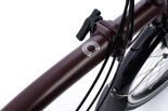 Brompton C Line 4-Gang Red Plum H-Lenker
