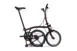 Brompton C Line 4-Gang Red Plum M-Lenker