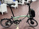 Brompton Electric C Line Explore (12Gang) Matcha Green mittlerer Lenker