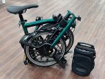 Brompton Electric P Line Emerald Green Gebraucht