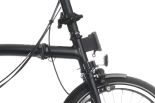 Brompton C Line 6 Gang Matt Black Schwarz Hoher Lenker