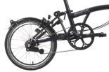 Brompton C Line 6 Gang Matt Black Schwarz Hoher Lenker