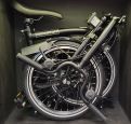 Brompton C Line 6 Gang Matt Black Schwarz Hoher Lenker