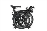 Brompton C Line 6 Gang Matt Black Schwarz Hoher Lenker
