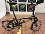 Brompton C Line 6 Gang Matt Black Schwarz Hoher Lenker