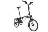 Brompton C Line 6 Gang Matt Black Schwarz Hoher Lenker
