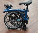 Brompton C Line 6 Gang Ocean Blue Blau Tiefer Lenker