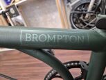 Brompton G-Line Logo Aufkleber Forest Green