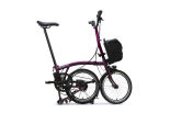 Brompton New Electric C Line (ab 13,8 kg) Amethyst Lacquer M-Lenker