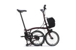 Brompton New Electric C Line (ab 13,8 kg) Plum Red H-Lenker