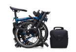 Brompton New Electric P Line (ab 12,5 kg) Blau Pacific Lacquer H-Lenker